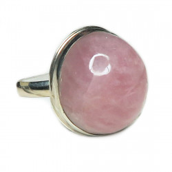 Кольцо с розовым кварцем 1933-nr