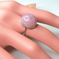 Кольцо с розовым кварцем 1933-nr