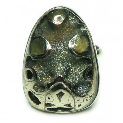 Кольцо с аммонитом 1937-nr