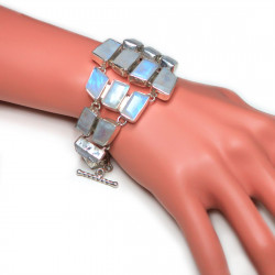 Браслет с лунным камнем 194-eb