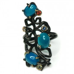 Кольцо с опалом 1955-er