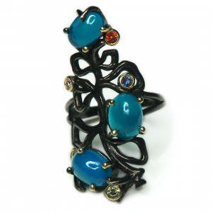 Кольцо с опалом 1955-er