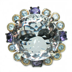 Кольцо с горным хрусталем 1958-er