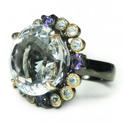 Кольцо с горным хрусталем 1958-er