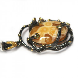 Кулон с агатом 229-ak