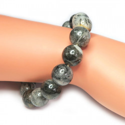 Браслет из рутилового кварца (волосатик) 285-nb Браслет из рутилового кварца (волосатик) 285-nb