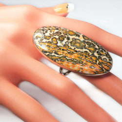 Кольцо с яшмой 286-yhr