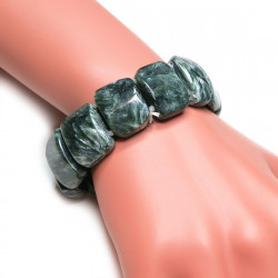Браслет из серафинита (клинохлор) 328-nb