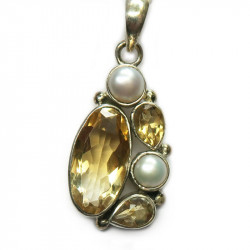Кулон с цитрином 370-ek