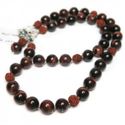 Бусы и серьги из бычьего глаза 625-no Бусы и серьги из бычьего глаза 625-no