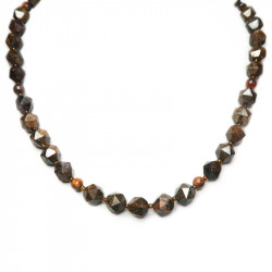 Бусы из бронзита 806-no Бусы из бронзита 806-no