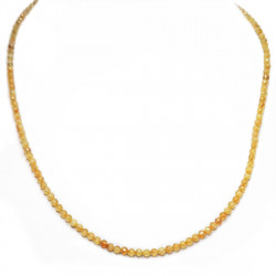 Бусы из цитрина 912-no Бусы из цитрина 912-no