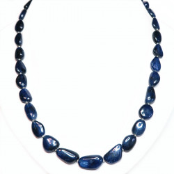 Бусы из сапфира 1050-eo Бусы из сапфира 1050-eo