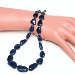 Бусы из сапфира 1050-eo