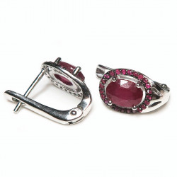 Комплект с рубином 1636-ekm