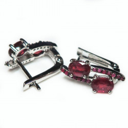 Комплект с рубином 1638-ekm