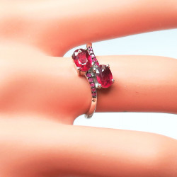 Комплект с рубином 1638-ekm