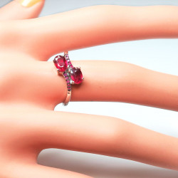 Комплект с рубином 1638-ekm