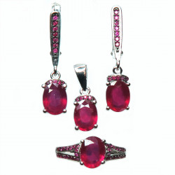 Комплект с рубином 1640-ekm Комплект с рубином 1640-ekm