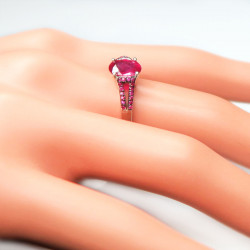 Комплект с рубином 1640-ekm