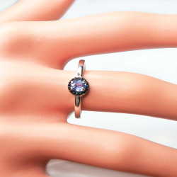 Комплект с танзанитом и сапфиром 1648-ekm Комплект с танзанитом и сапфиром 1648-ekm