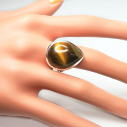 Кольцо с тигровым глазом 232-nr Кольцо с тигровым глазом 232-nr