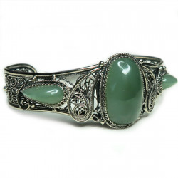 Браслет с нефритом 443-nb