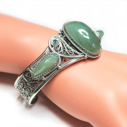 Браслет с нефритом 443-nb