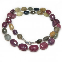 Бусы из сапфира 817-eo