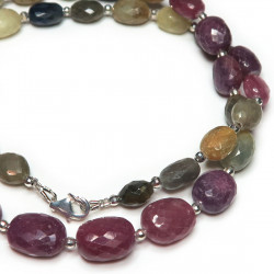 Бусы из сапфира 817-eo