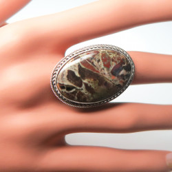 Кольцо с яшмой 085-yhr