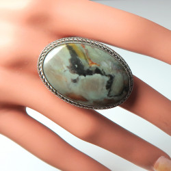 Кольцо с яшмой 150-yhr