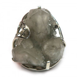 Кольцо с кристаллами кварца 1404-nr