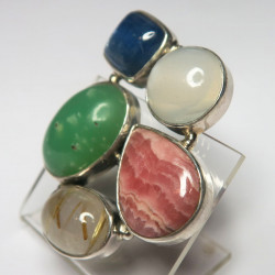 Кольцо с самоцветами 957-nr